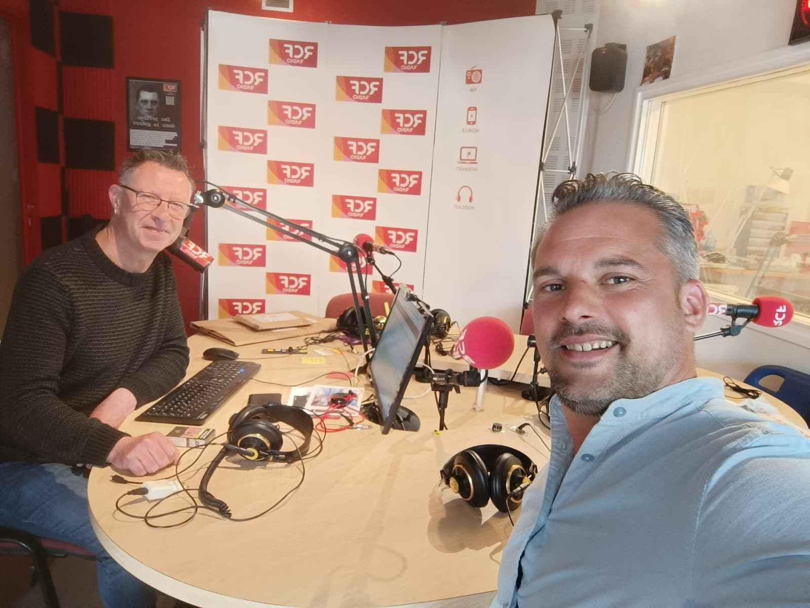 Une Meilleure Vie dans le studio de RCF 14